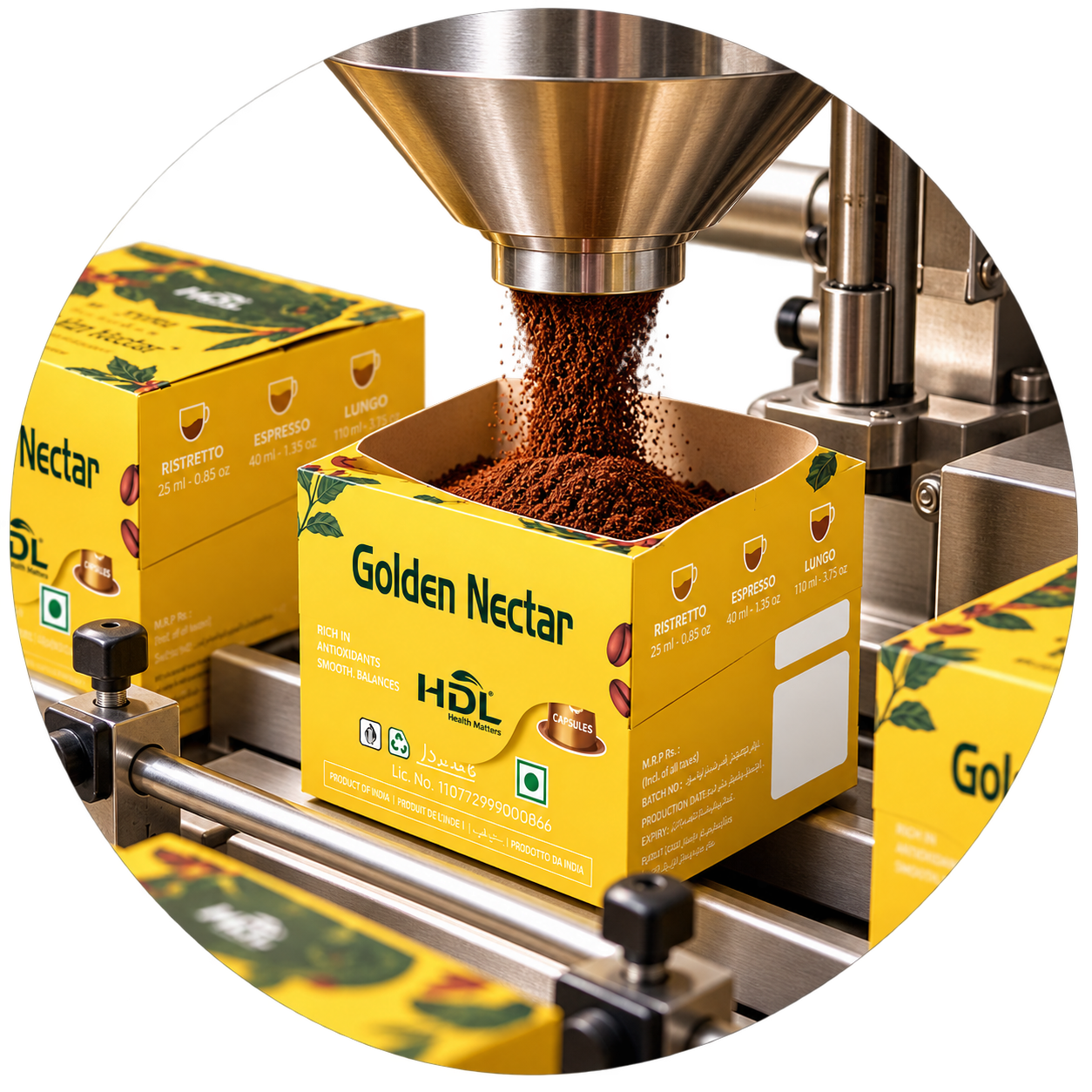Golden Nectar Coffee